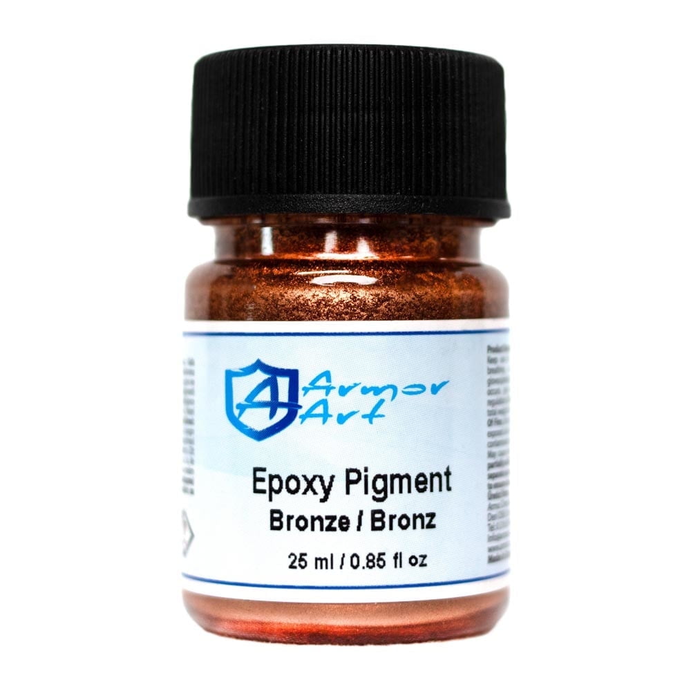 Counter Culture Diy Armor Art Pigment, Bronze, 0.85 oz. Epoxy Resin Dye for Water Effects