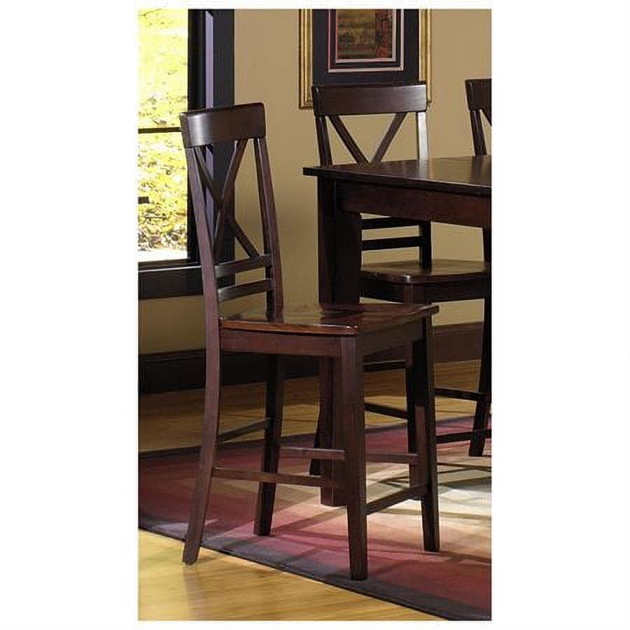 Counter Dining ChairsFinishEspresso,Quantity2/Carton