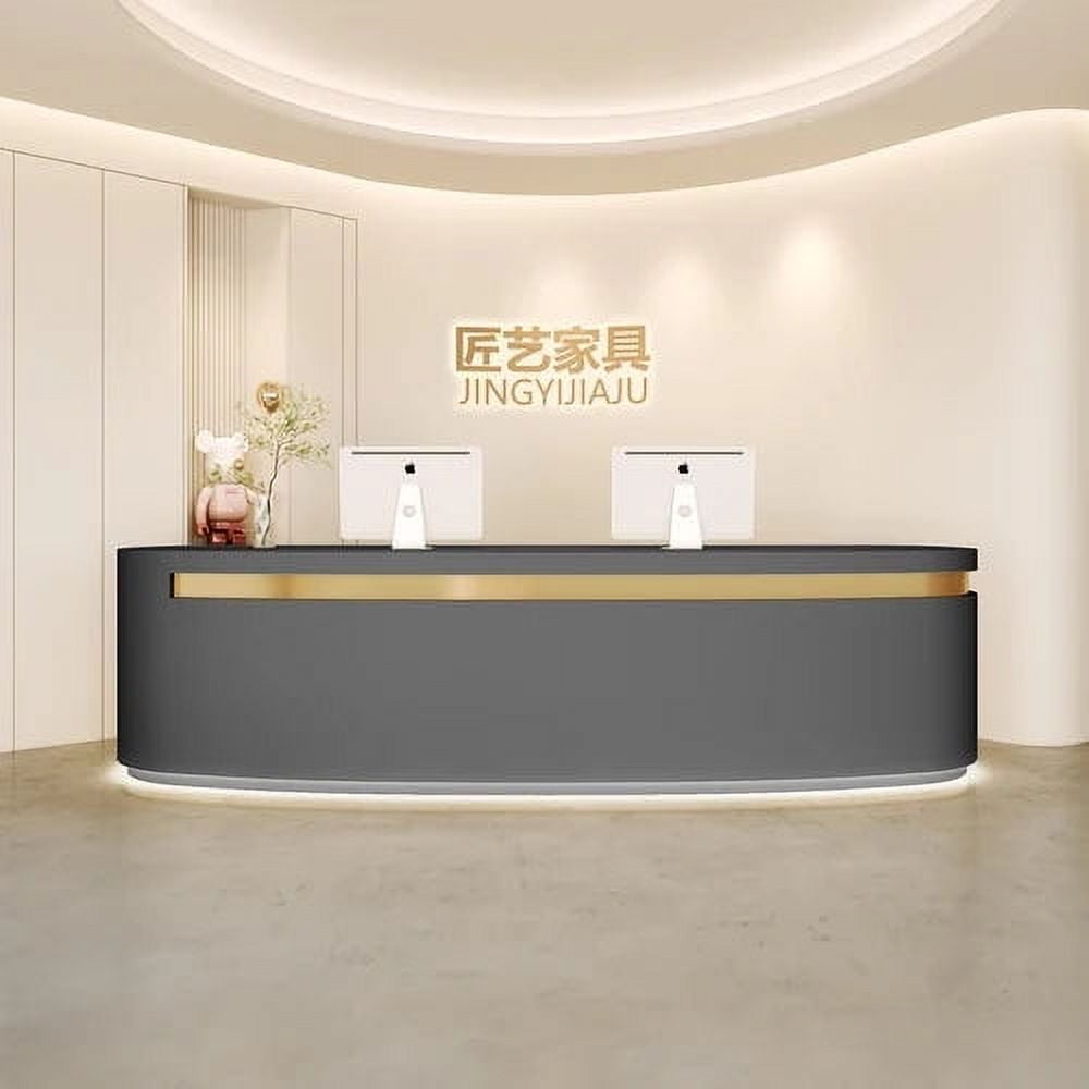 Counter Executive Reception Desks Vanity Office Restaurant Shop White