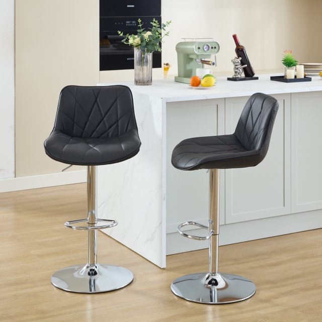Counter Height Bar Stools Kitchen Island Barstools Adjustable Swivel