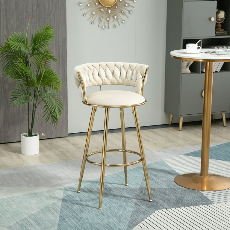 Ivory counter online height stools