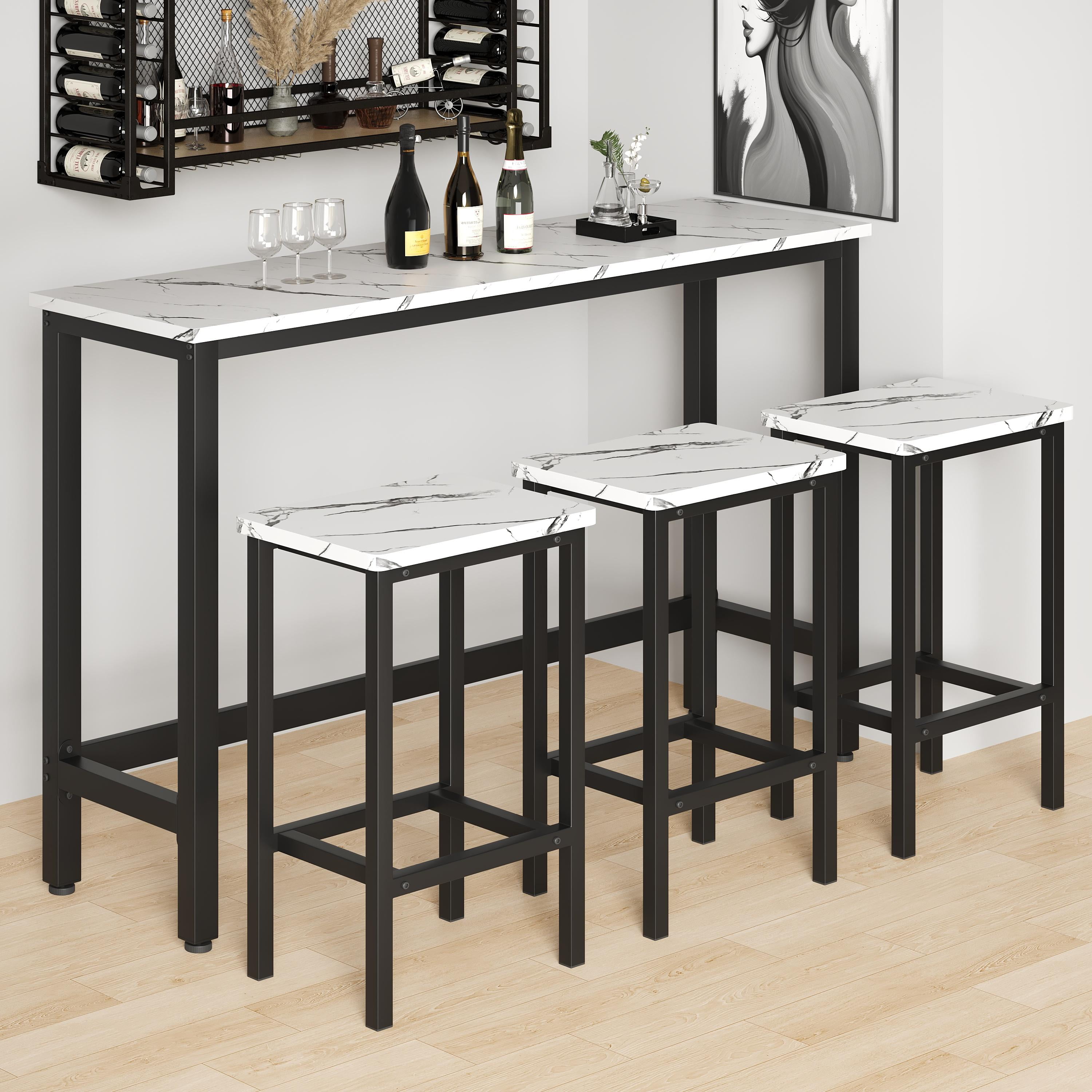 Long bar 2024 table with stools