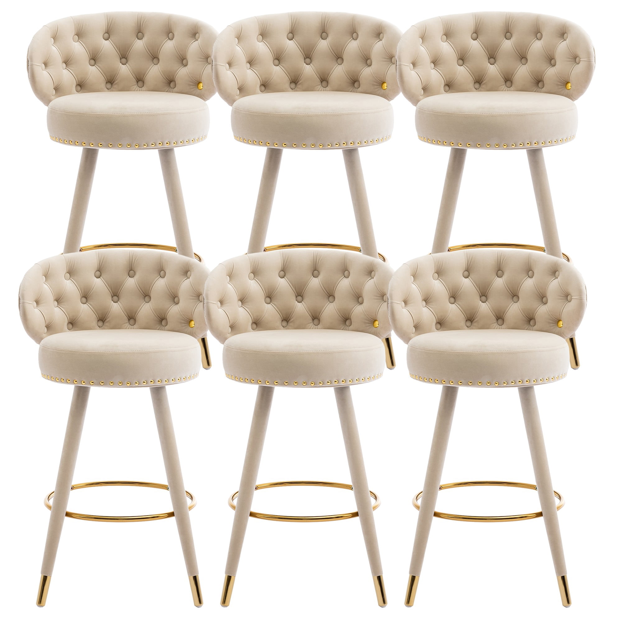 Counter Height Barstools, Bar Stools, Modern Upholstered Bar Stools ...