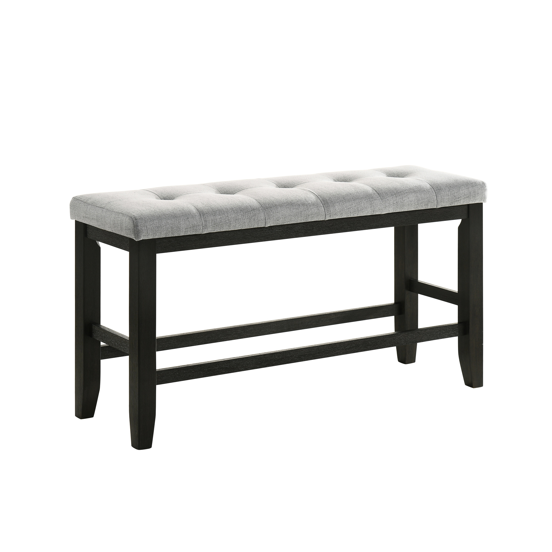 Counter Height Bench For Bedroom And Living Room, Upholstery, Tapered ...