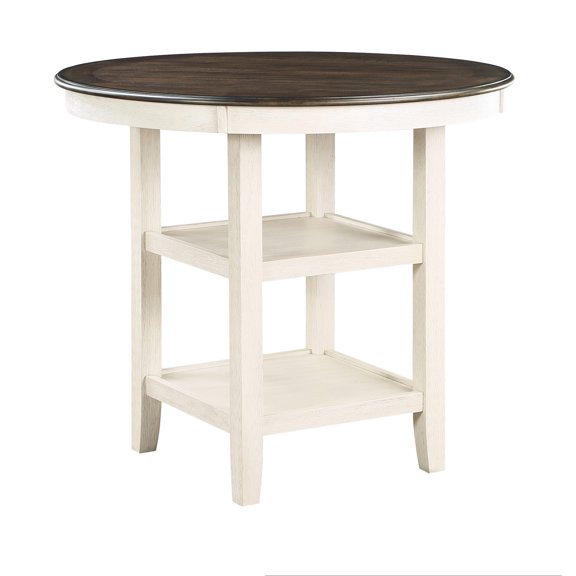 Counter Height Dining Piece for Dining Room | Transitional Style for Decor | Acacia Veneer and Wood Construction | Accommodates 4 Diners