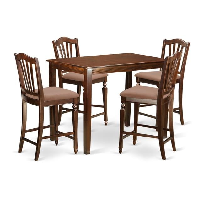 Counter Height Dining Table & 4 Chair, Yarmouth - Walmart.com