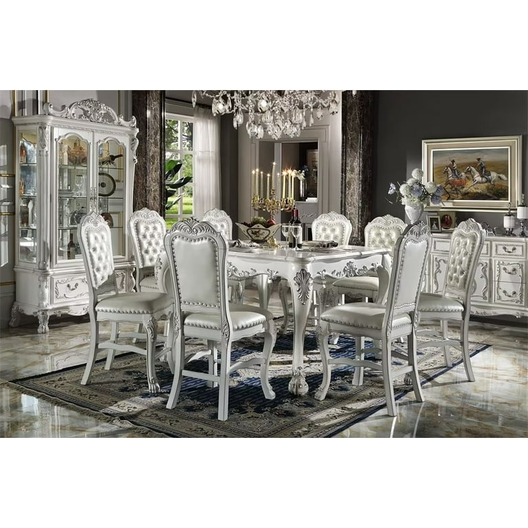 Counter Height Dining Table Luxury Vintage Kitchen Table 54 x 54 x 36inch