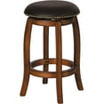 thumbnail image 1 of Counter Height Stool with Swivel, Oak Brown, 1 of 2