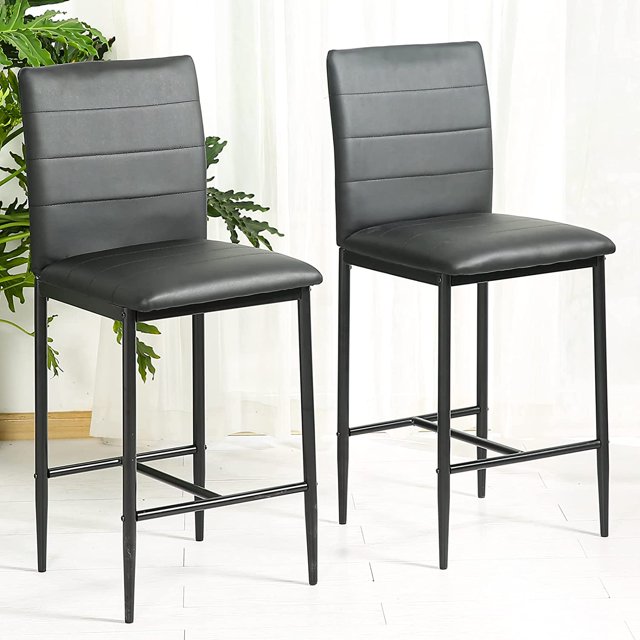 Counter Height Stools Modern Leather Bar Stools Barstools for Kitchen