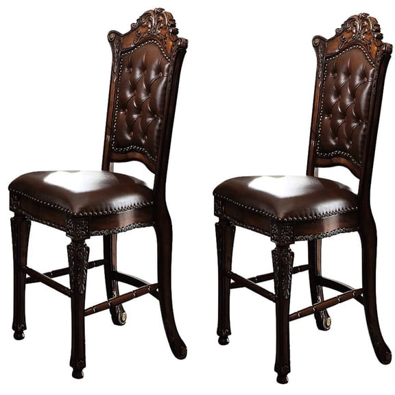 Counter Height Stools | Set of 2 for Family Dining | Combine Elegance and Functionality