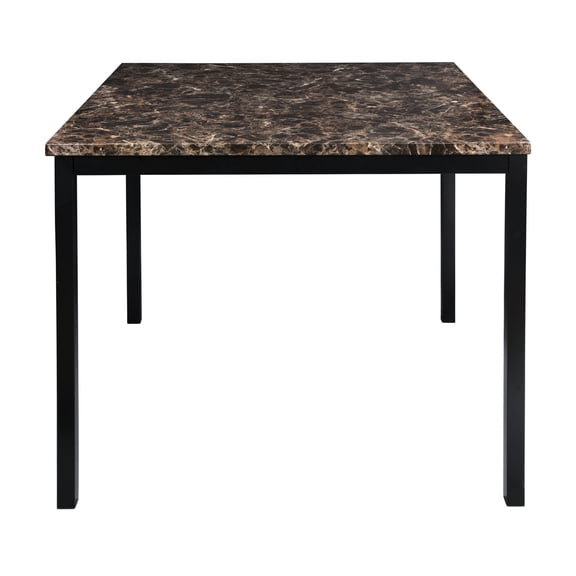 Counter Height Table Faux Marble / Ideal for Home Dining
