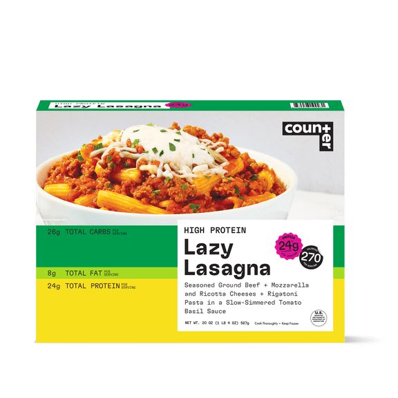 Counter Lazy Lasagna Bowl, 10 oz (Frozen)