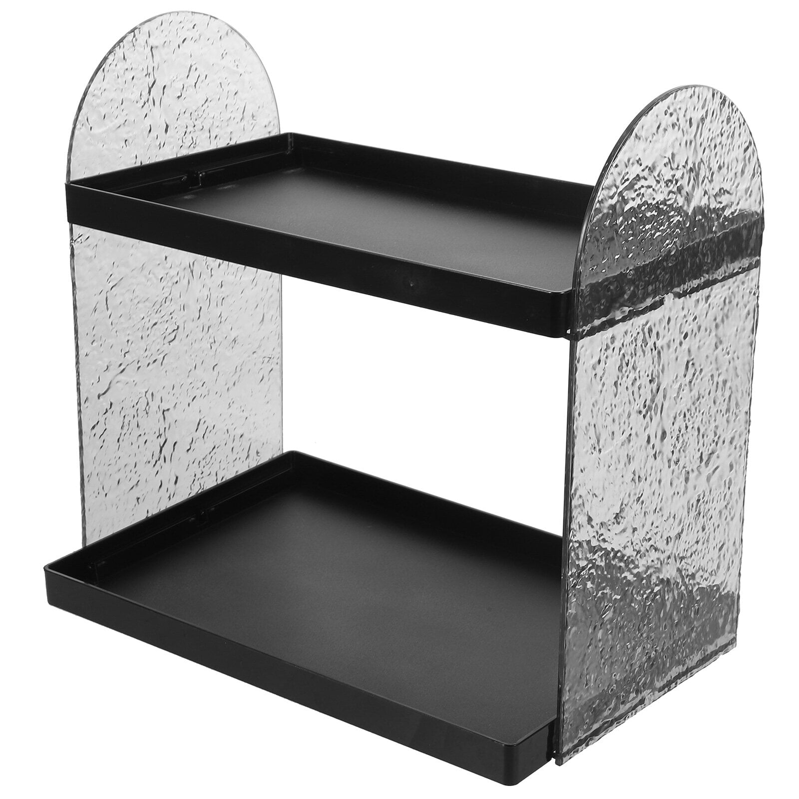 Counter Makeup Organizer 2Tier Skincare Organizer Desktop Cosmetics Shelf Bathroom Counter