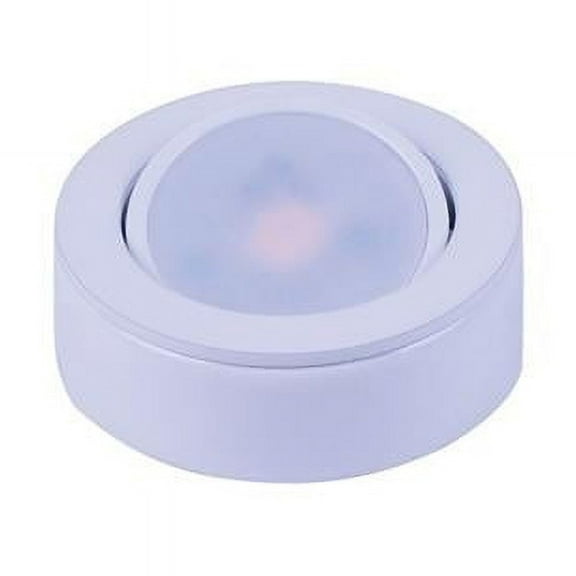 Counter Max MX-LD-AC LED Puck 3000K Light, White