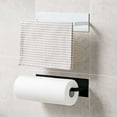 thumbnail image 1 of Counter Organizers Accessories Shelf under Cabinet Paper Roll Rack Towel Tissue Hanger, 1 of 6
