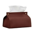 thumbnail image 1 of Counter Organizers Tissue Box Leather Tissue Box Bedroom Living Room Desktop Tissue Organiser Home Tissue Sets, 1 of 7
