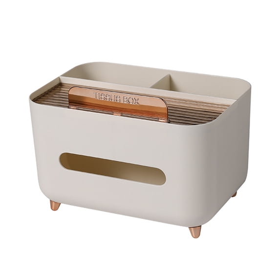 Counter Organizers Tissue Box Paper Drawe Home Living Room Plastic Remote Control Organizing and Storing Box High-End Dining