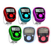 Counter Tally counter 96 Pcs Digital Ring Multi-use Muslim Finger Counter Tasbih LCD Digital Display with LED Light Islamic Gifts 123