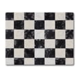 thumbnail image 1 of CounterArt Arlington Check Tempered Glass Cutting Board 10" by 8", 1 of 7