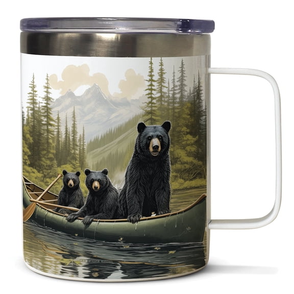 CounterArt Garden Bunnies Stainless Steel Mug with Lid 12 oz. - Walmart.com
