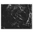 thumbnail image 1 of CounterArt "Black Marble Design" 3mm Heat Tolerant Glass Cutting Board 15" by 12", 1 of 8