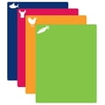 thumbnail image 1 of CounterArt Flexible Cutting Mat with Food Icons, Set of 4, 1 of 2