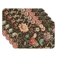 thumbnail image 1 of CounterArt "Floral Study" 4-Pack Reversible Plastic Placemats, 1 of 7