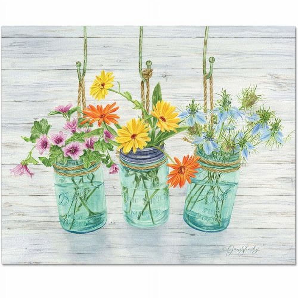 Tempered Glass Rectangular Cutting Board with Colorful Floral Design