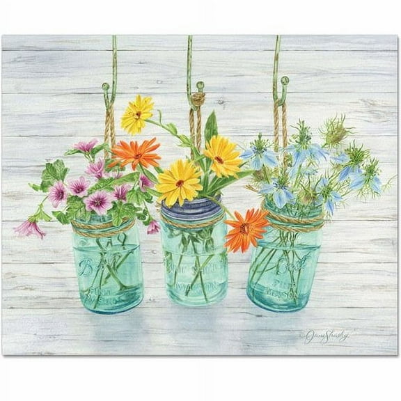 CounterArt Flowering Herb Glass Cutting Board