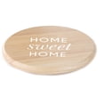 thumbnail image 1 of CounterArt "Home Sweet Home" Wood Lazy Susan Turntable, 1 of 7