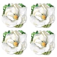 thumbnail image 1 of CounterArt Magnolia/Hydrangea Shaped Reversible Easy Care Flexible Tabletop Placemat 4 Pack, 1 of 8