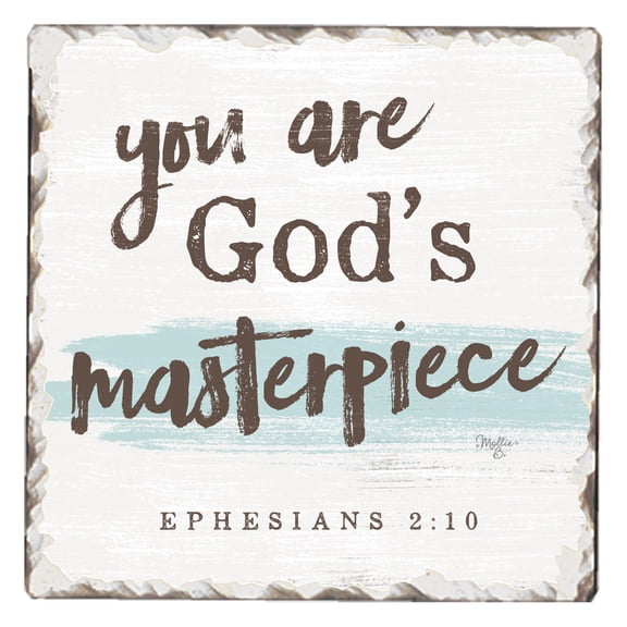 Thirstystone Masterpiece Single Tumbled Tile Stone Coaster Create Your Own Set