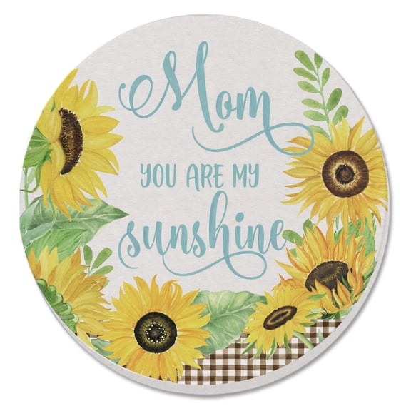 Thirstystone Mom Sunshine Single Round Stone Coaster Create Your Own Set