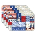 thumbnail image 1 of CounterArt "Nautical" 4-Pack Reversible Tabletop Placemats, 1 of 7