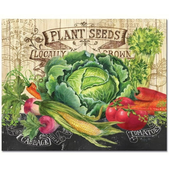 CounterArt Our Farm 12" x 15" Tempered Glass Counter Saver