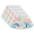 thumbnail image 1 of CounterArt "Sea Side" 4-Pack Wedge Shaped Tabletop Placemats, 1 of 8