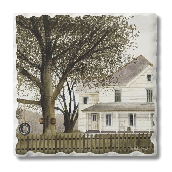 Thirstystone Grandma's House Single Tumbled Tile Coaster Create Your Own Set