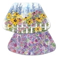 thumbnail image 1 of CounterArt "Springtime Garden" 4-Pack Reversible Wedge Placemats, 1 of 7