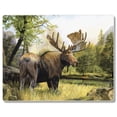 thumbnail image 1 of CounterArt Tranquil Moose Tempered Glass Cutting Board 10" by 8", 1 of 7