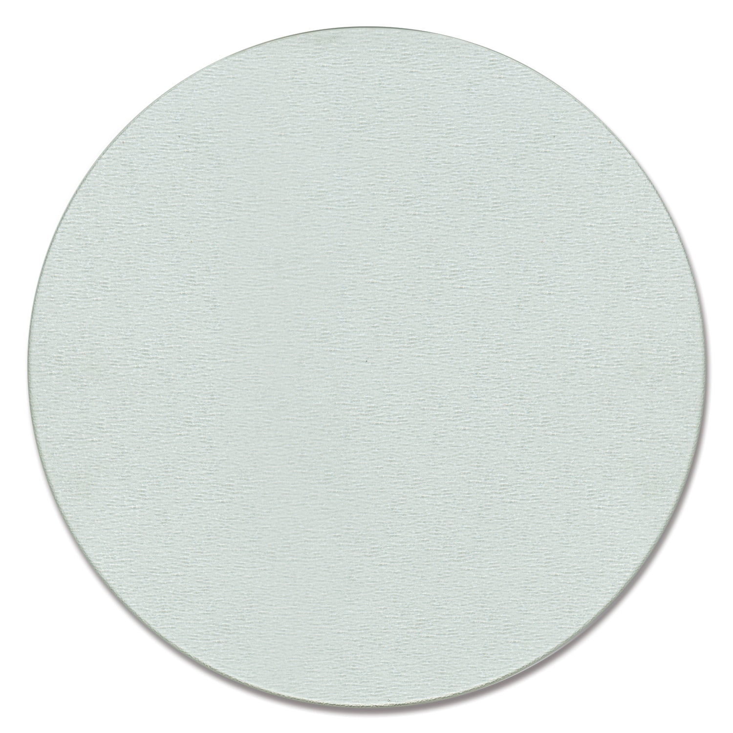 CounterArt Transparent Textured 4mm Heat Tolerant Round Tempered Glass Cutting Board