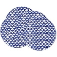 thumbnail image 1 of CounterArt "Waves" 4-Pack Round Reversible Tabletop Placemats, 1 of 7