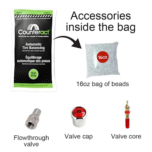 Counteract 16OZB4 Centrifugal Force Tire/Wheel Balancing Beads Off