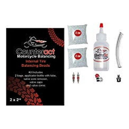 Counteract ATV-2 Tire Balancing Beads and Installation Bottle