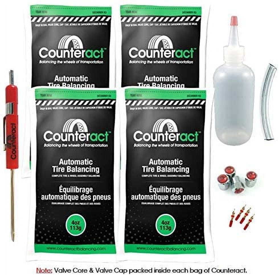 Counteract DIYK-4 Tire Balancing Kit - Off-Road, Light Duty Trucks (4 ...
