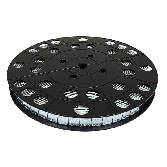 Counteract SAWW-12R Steel Adhesive Wheel Weights Roll - 704pc - 176oz (Silver, 1/4oz)