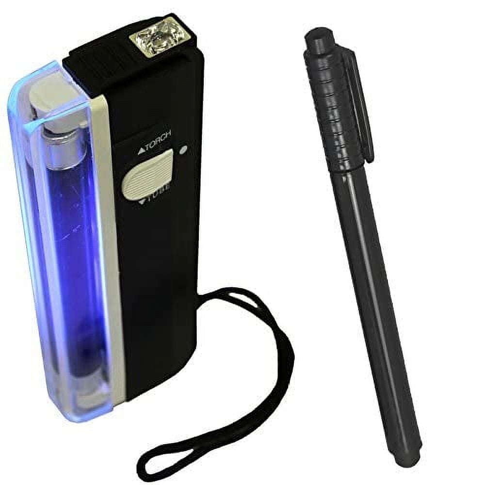 Counterfeit Detection Kit Bundle 5 Watt UV Tube Light & Money