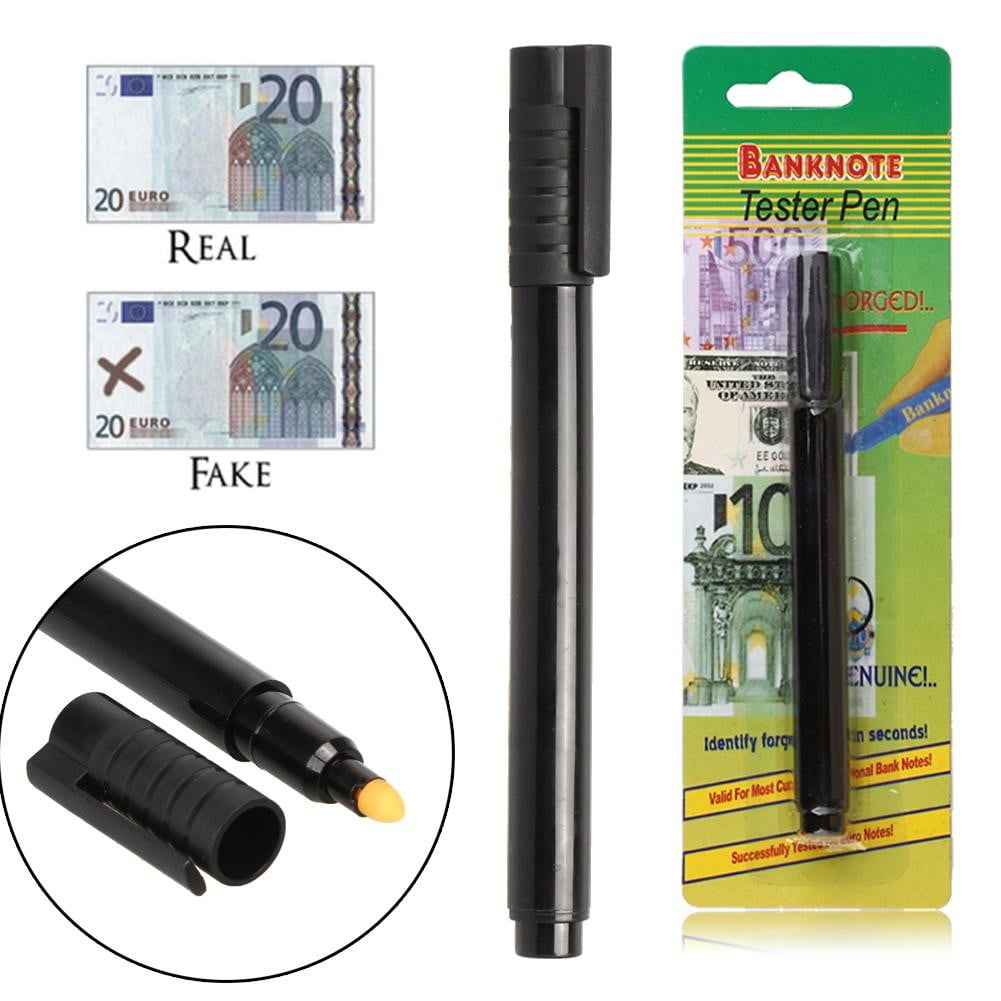 Counterfeit Detector Test Fake Dollar Bill Currency Check Pen Marker