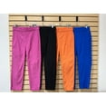 thumbnail image 1 of Counterparts ankle length front pockets slim leg pull on Pants , Raspberry , S, 1 of 1