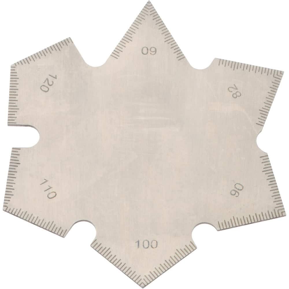 Countersink Angle Gage 60°, 82°, 90°, 100°, 110°, and 120° Angles