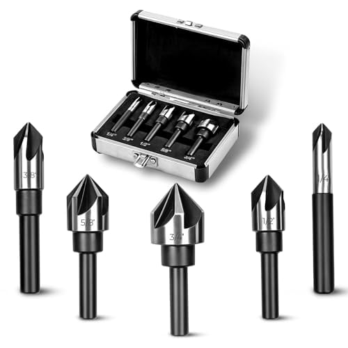 Countersink Drill Bit Set, Countersink Bit, HSS4241 Counter Sink, 82 ...